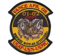 Toppa ricamata Vance Air Force Base 01-02 - ULTIMI POCHI