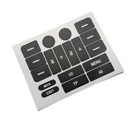 Toppa Riparazione Compatibile Con VW Per Golf Per Jetta Per Passat 2005-2009 Menu Multimediale Per Auto CD FM AM Radio Audio Interruttore Pulsante Riparazione Adesivo Decalcomania