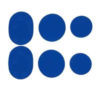 Toppa rotonda per foro per scarpe - Toppa per riparazione scarpe | Tallone autoadesivo per sneaker - Toppe di riparazione tomaia per scarpes sportive da esterno per la prevenzione 'abrasione, conf