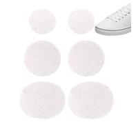 Toppa Rotonde Adesiva Per Scarpe, 6 Pezzi Toppa Per La Riparazione Del Buco Scarpe Per Punta Tela Tallone, Punta Scarpe Interno,adesivi Per Riparazione Scarpe Da Ginnastica, Scarpe In Pelle