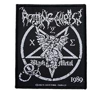 Toppa Rotting Christ Black Metal da cucire in tessuto e licenza.