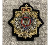 Toppa Royal Logistic Corps Bullion Wire Giacca British Army Surplus RLC