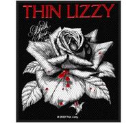 Toppa sottile Lizzy - Black Rose 8 cm x 10 cm