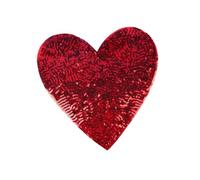 Toppa termoadesiva a forma di cuore, decorazione fai da te, cucito, jeans, indumenti, giacche