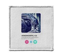 Toppa termoadesiva da indossare 7 x 7 cm, con rete Alien Extraterreste, social Incontro Amore, toppa da stirare per riparazione o personalizzazione, maglietta con borsa jeans stampata in Francia