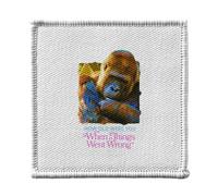 Toppa termoadesiva da indossare 7 x 7 cm, con scritta "How Old When Things Went Wrong Collage Vintage Illustration Art Humour Mememememememememe", toppa da stirare per riparazione o personalizzazione