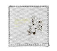 Toppa termoadesiva da indossare 7 x 7 cm, la prima conoscenza è la conoscenza della mia ignoranza, Socrates, citazione filosofia, toppa da stirare per riparazione o personalizzazione, maglietta con