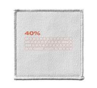 Toppa termoadesiva per abbigliamento, 7 x 7 cm, MKB 40 Mechanical Keyboard Keycaps Geek Techy Mech Keys Computer - Patch da stirare per riparazione o personalizzazione - Borsa jeans stampa in Francia