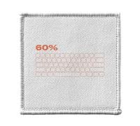Toppa termoadesiva per abbigliamento, 7 x 7 cm, MKB 60 Mechanical Keyboard Keycaps Geek Techy Mech Keys Computer - Patch da stirare per riparazione o personalizzazione - Borsa jeans stampa in Francia
