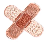 Toppa termoadesiva per applicazioni di cucito di abbigliamento. Qualità