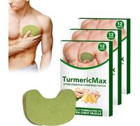 Toppa Turmericmax Gynecomastia Compress, Gynecomastia Tightening Ginger Patch, Toppa da uomo per la cura del petto (3 scatole)