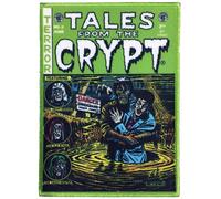 Toppa verde per copertina del fumetto ""Tales from The Crypt"" di EC Comics