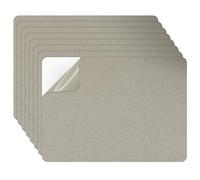 Toppe adesive in nylon, 20 x 15 cm, 10 toppe adesive per tessuti, nastro impermeabile, set di riparazione per piumino, ombrellone, sacco a pelo, verde chiaro