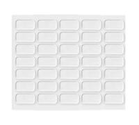 Toppe adesive invisibili con presa forte, rimovibili per interni dell'auto, adesivi lavabili per parabrezza per oggetti da collezione adesivo trasparente per decorazione auto