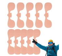 Toppe antigelo per il viso, 22 x 6,8 cm, per il freddo, coperture per il viso traspiranti e antivento, cerotti antigelo per uomini e donne nella stagione fredda, sul ghiaccio, arrampicata, zaino