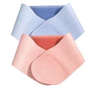 Toppe antirughe per il collo 2 pezzi Toppe riutilizzabili in silicone per il collo Maschera per stringere e rassodare Patch per crema rassodante Bellezza per la cura della pelle delle donne, maschera
