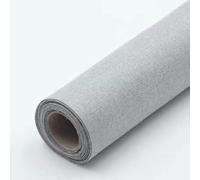 Toppe autoadesive in tessuto di lino fine, kit di riparazione per mobili, sedili auto, vestiti, sedie, divani, kit di riparazione durevole (grigio chiaro, 50 x 145 cm)