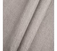 Toppe autoadesive in tessuto di lino, kit di riparazione per divani, grande nastro di riparazione in tessuto per sedie, mobili, vestiti, divani, tende (grigio chiaro, 50 x 147 cm)