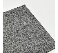 Toppe autoadesive in tessuto di lino, kit di riparazione per divani, grande nastro di riparazione in tessuto per sedie, mobili, vestiti, divani, tende (grigio scuro, 40 x 147 cm)