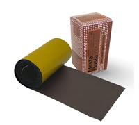 Toppe autoadesive originali per la riparazione della pelle MastaPlasta - MARRONE SCURO 150 x 10 cm. Tuo kit di riparazione pelle rapido e facile, per divani, sedili auto e fai da te