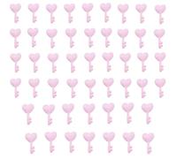Toppe chiave a forma di cuore del fumetto appliques imbottite accessori per capelli fatti a mano belle mollette per capelli