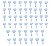 Toppe chiave a forma di cuore del fumetto appliques imbottite accessori per capelli fatti a mano belle mollette per capelli