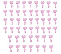 Toppe chiave a forma di cuore del fumetto appliques imbottite accessori per capelli fatti a mano belle mollette per capelli