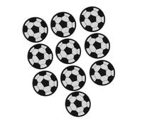 Toppe Decorative, Adesivi per Palloni da Calcio, 10 Toppe Ricamate per Palloni da Calcio, 10 Toppe Ricamate per Palloni da Calcio, Accessori per Abbigliamento, Zaino, Toppe Adesive