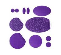 Toppe di Riparazione per Piumino, Tenda, 11 Pz, Impermeabili, Viola