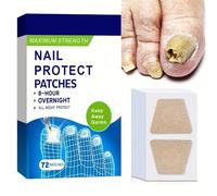 Toppe di riparazione per unghie dei piedi, 72 pezzi