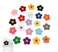 Toppe Floreali - Pro | Stemmi Girasole - 20 Pezzi Toppe Termoadesive Girasole Tope Ricamate Da Applicare Per Riparare Vestiti, Magliette, Pantaloni, Borse, Artigianato Fai Da Te, Ad Alte Prestazioni