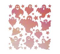 Toppe fluorescente termoadesive Halloween Fantasmi