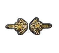 Toppe in tessuto ricamate a mano con perline per le donne eleganti da cucire su applique per personalizzare abiti eleganti decorazioni per indumenti