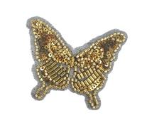 Toppe in tessuto ricamate a mano con perline per le donne eleganti da cucire su applique per personalizzare abiti eleganti decorazioni per indumenti