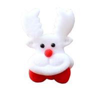 Toppe natalizie termoadesive - 3D festive morbido peluche decorazione | Ornamenti per abbigliamento per festival, decorazione per gli amici, per gli appassionati di casa, per bambini, adulti
