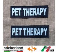 Toppe Patch ricamate per pettorina JULIUS-K9 JULIUS K9 - PET THERAPY