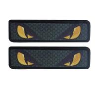 Toppe per abbigliamento, toppe per vestiti, applique per l'occhio di serpente per abbigliamento, distintivo per giacca adesiva decorativa, set di 2 decorazioni per applique riflettenti per borse