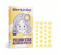 toppe per imperfezioni a forma di stella gialla SlowSunday, in materiale idrocolloidale, design ultra sottile, copertura completa, impermeabile e traspirante, rinfrescante e confortevole, delicato e n