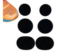 Toppe per scarpe - Protezione per le dita delle scarpe da ginnastica - 6 pezzi flessibili per scarpe da danza scarpe da trekking scarpe da corsa valigia cappelli giacche, Nero , vedi descrizione