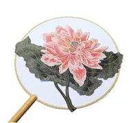 Toppe ricamate con applicazioni floreali, Toppa ricamata Fiore di loto Toppe da cucire Multicolor 22x18 cm 1 pz(LF126 A)