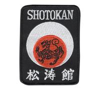 Toppe ricamate per arti marziali, per uniformi, accessori, toppa con tigre Karate Shotokan