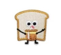 Toppe Ricamate Per Snack Simpatico Cartone Animato Da 10 Pezzi: Croissant E Sandwich Termoadesivi Per Jeans E Artigianato Fai-da-te(10PCS No.12)