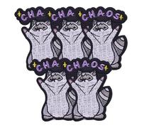 Toppe ricamate termoadesive a forma di animale, per vestiti, giacche, cappelli, borse, zaini, jeans