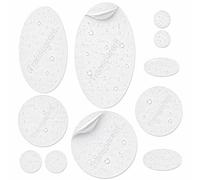 aZengear Patch di Riparazione Auto-adesivi - Tessuto in Poliestere Impermeabile, Resistente a Strappi, Freddo e Calore, per Giacche in Piuma, Puffer, Tute da Neve, Scarpe, Tende, PVC (Trasparente)