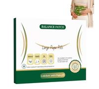 Toppe Spot - Non Tessuto 21X17,5 Cm 6 patch + 6 pillole | Toppe antirughe, cuscinetti confortevoli per la cura del corpo adesivi per l'ombelico | Supporto quotidiano per il rilassamento | Donne Uomini