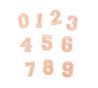 Toppe Termoadesive Adesivo In Stoffa Per Ricamo Lettera Patch 0 9 Numero Abito Da Ballo Numero Segno Numero Etichetta Accessori Per Abbigliamento Adesivi Ricamati Per La Decorazione Dei Bagagli Color