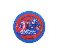 Toppe termoadesive - Avengers Captain America Comic - rosso - Ø6,2 cm - by Marvel© Patch Toppa ricamate Applicazioni Ricamata da cucire adesive