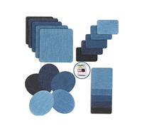 Toppe termoadesive della squadra 20 pz Blue