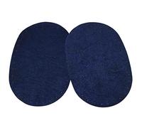 Toppe Termoadesive Microfibra Effetto Camoscio Marbet Art. 34-a, Blu Chiaro, UNI