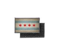 Toppe Toppa Patch Bandiera Vintage Chicago USA America Americana Stati Uniti A